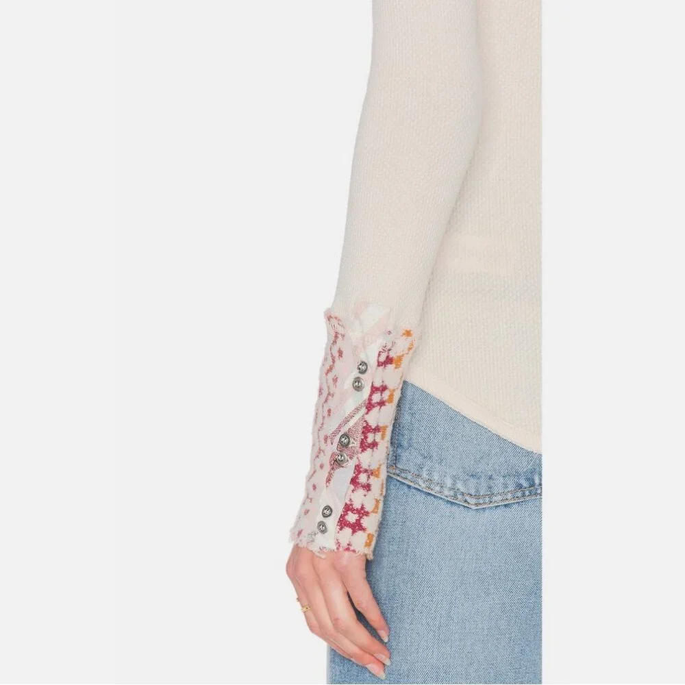 Free People Thermal Long Sleeve Top
